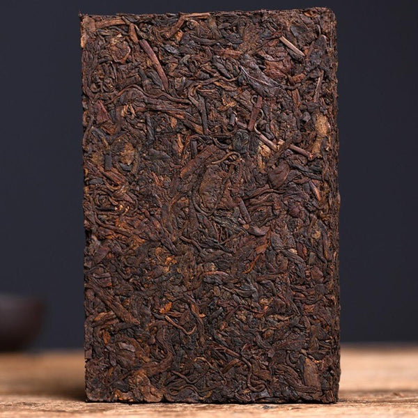 HelloYoungTea Premium Lao Banzhang Ripe Puerh Tea Brick Aged Yunnan Tea