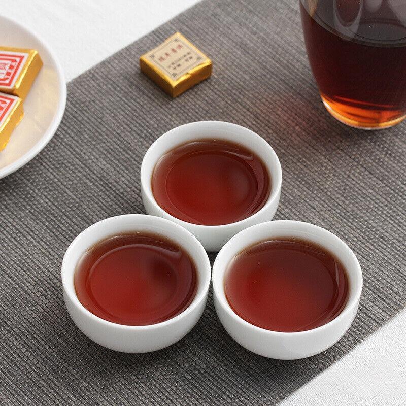 Small Gold Tea Brick 500g Mini Tuo Tea Small Square Brick Aged Pu-erh Ripe Tea