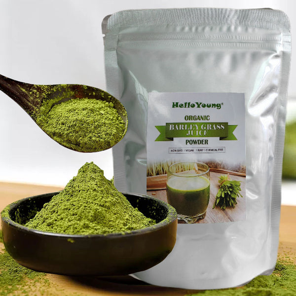 HelloYoung HelloYoung Barley Green Grass Juice Powder with Rich Dietary Fiber No Addtives