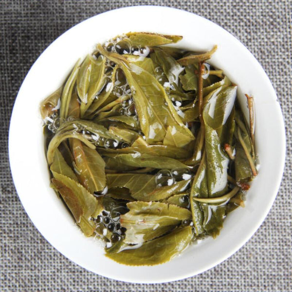 HelloYoungTea Ancient Tree Yunnan Puerh Green Tea Cake 357g Gift
