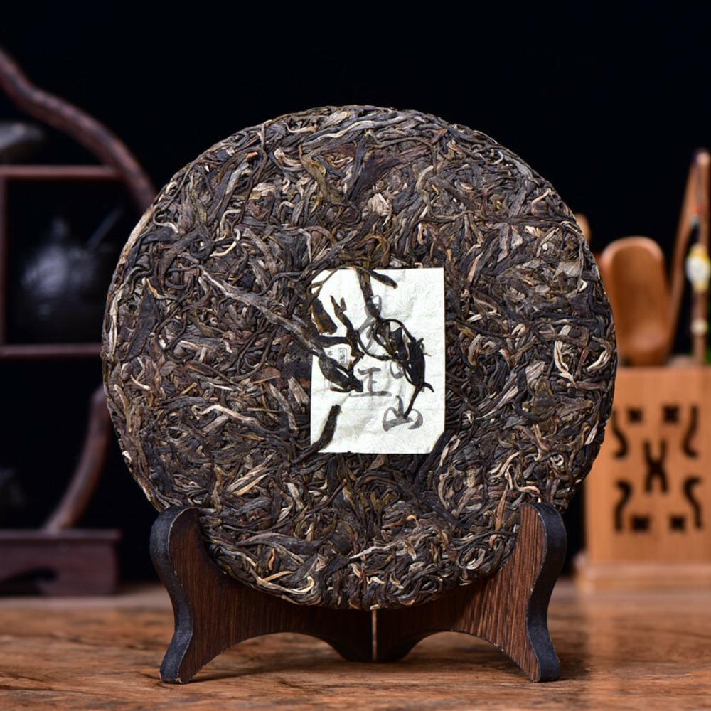 HelloYoungTea Natural 2017 Yunnan Raw Pu-erh Tea Cake 357g Big Tree Spring Pu'er