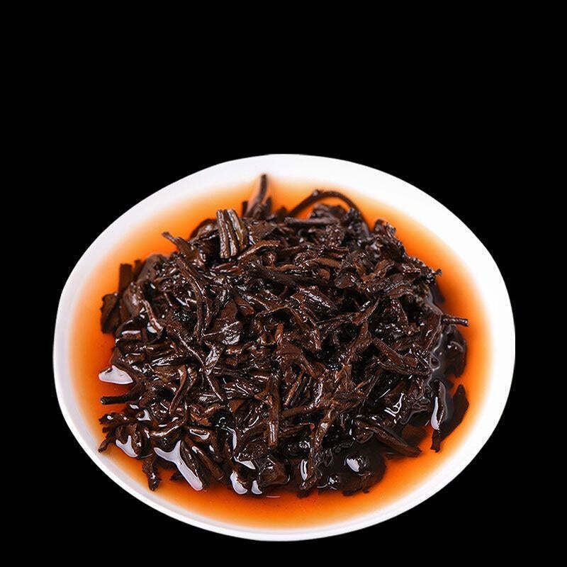 HelloYoungTea 250g Pu'er Cooked Tea 10 Year Iceland Old Puerh Ripe Tea Brick Yunnan Pu-erh Tea