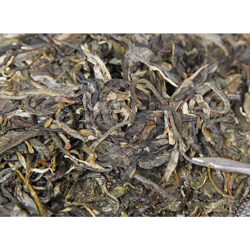 357g Ancient Tree Puerh Raw Tea Cake Traditional Handmade Puerh Material