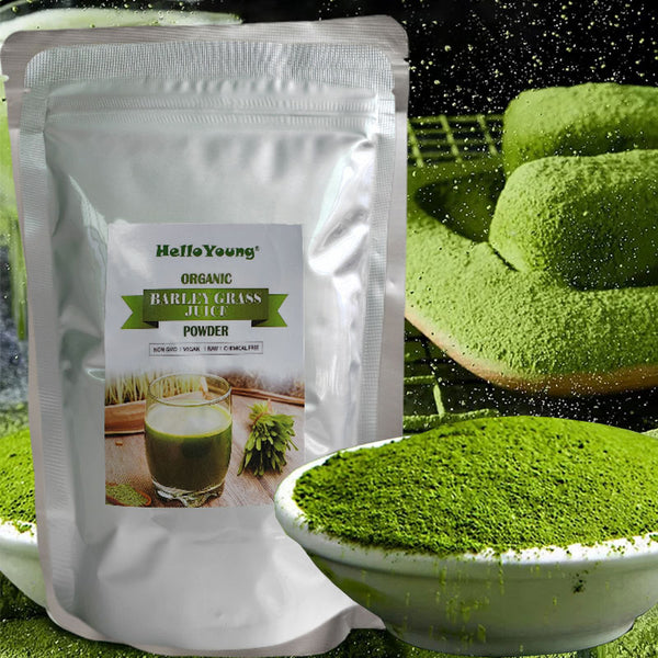 HelloYoung HelloYoung Barley Grass Powder 100% Weight Loss Body Detox Healthy Natural No Additives