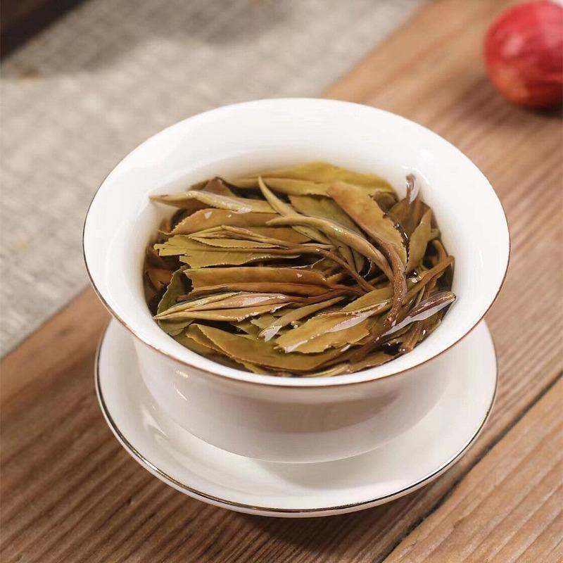 HelloYoungTea 500g Fuding White Tea Peony Floral Dense Aroma Dragon Pearl Handmade Tuocha