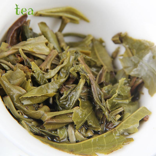 HelloYoungTea 2020 Toudi Early Spring Raw Yunnan Pu'er Tea, Tender Brown Buds Early Spring, Chunjian Seven Seed Cake, 357g