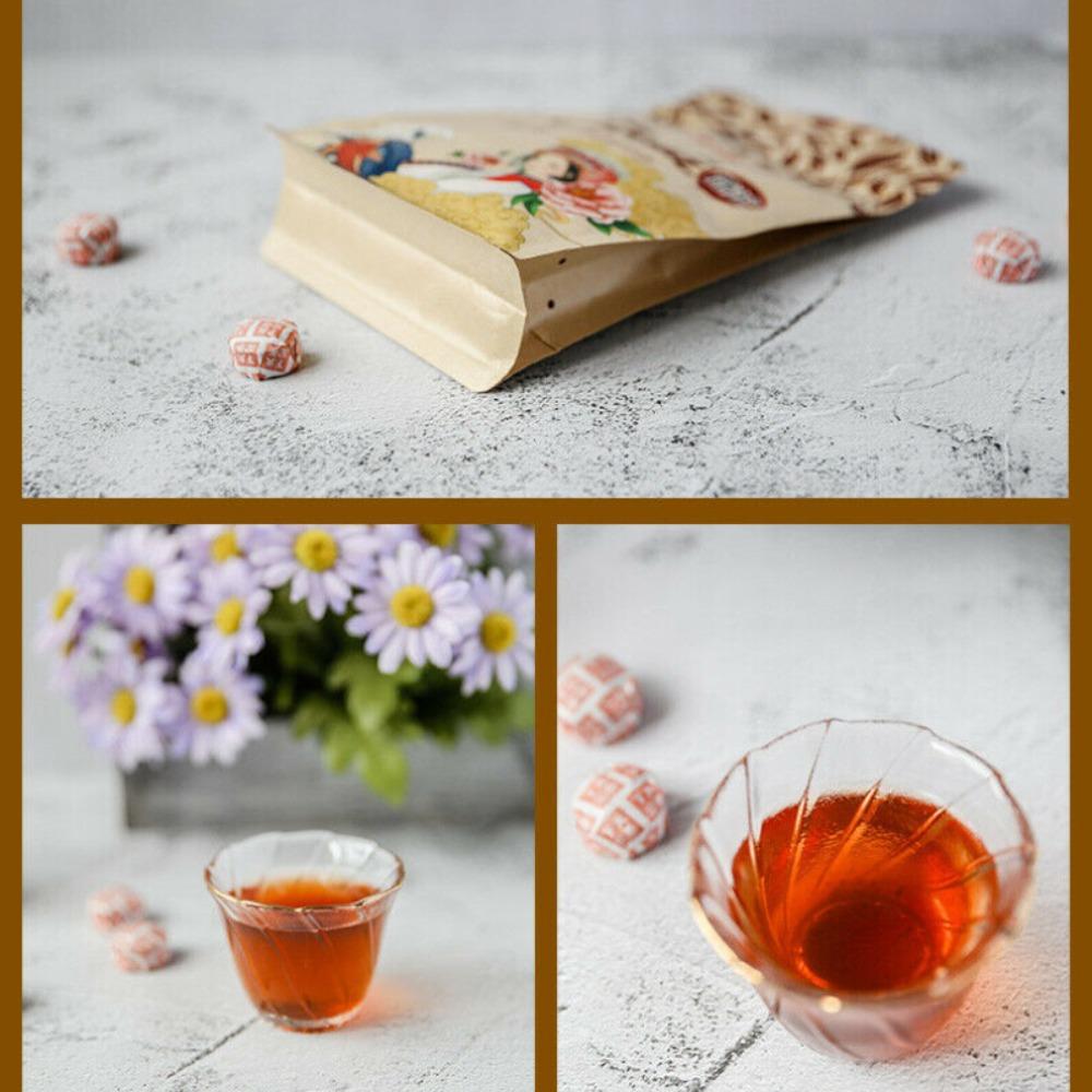 HelloYoungTea Xiaguan Ripe Pu-erh Mini Tuo Cha 200g Aged Tea