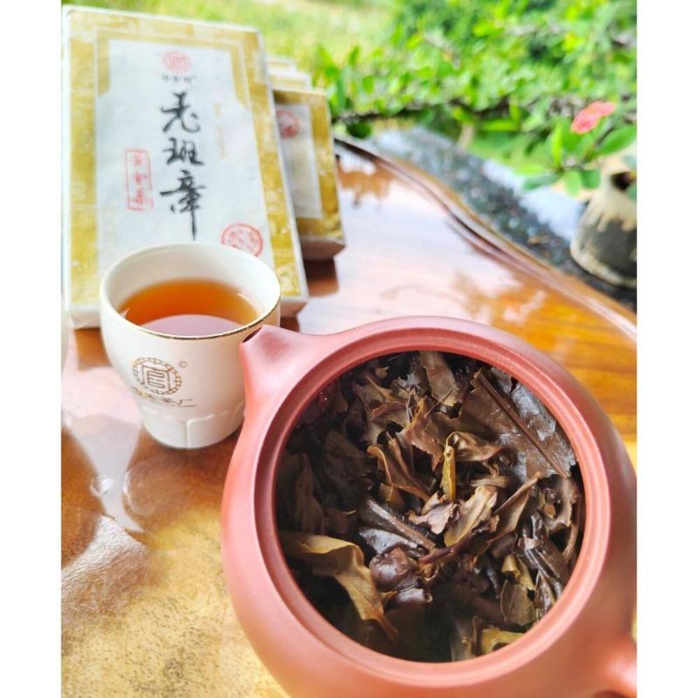 Yunnan Banzhang Ancient Tree Raw Puer Tea Brick 200g 云南班章古树生普洱砖茶 200克