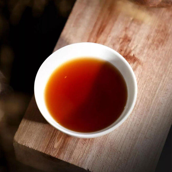 HelloYoungTea 2018 Anning Haiwan Shou Puerh Tea 357g (Chun Xiang Bing Cha, Batch 181)