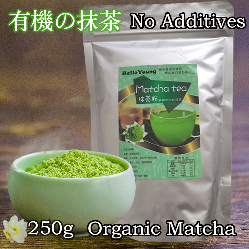 HelloYoung Real Matcha Japanese Matcha Green Tea Powder for Weight Loss slimming diet drink for loss weight