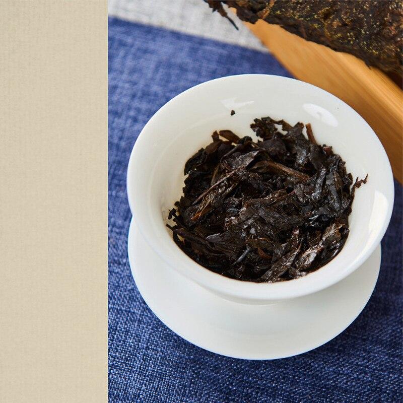 HelloYoungTea 2019 Anhua Dark Tea Pressed with Golden Flower, Hey Cha, 1000g