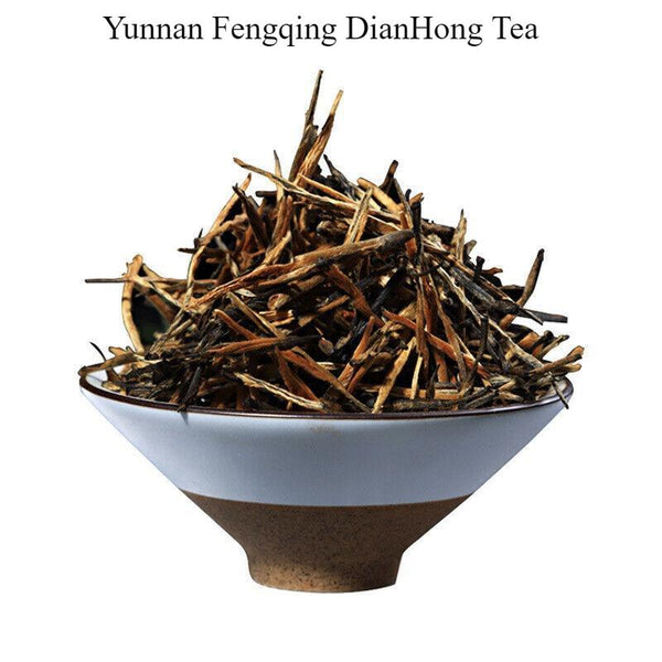 Yunnan Fengqing DianHong tea Pine Needle Un bourgeon une feuille Golden Needle