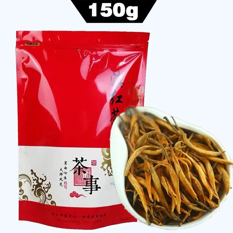 Supreme Fengqing Yunnan Tea Dian Hong Jin Ya Gold Needle Dianhong Black Tea 150g