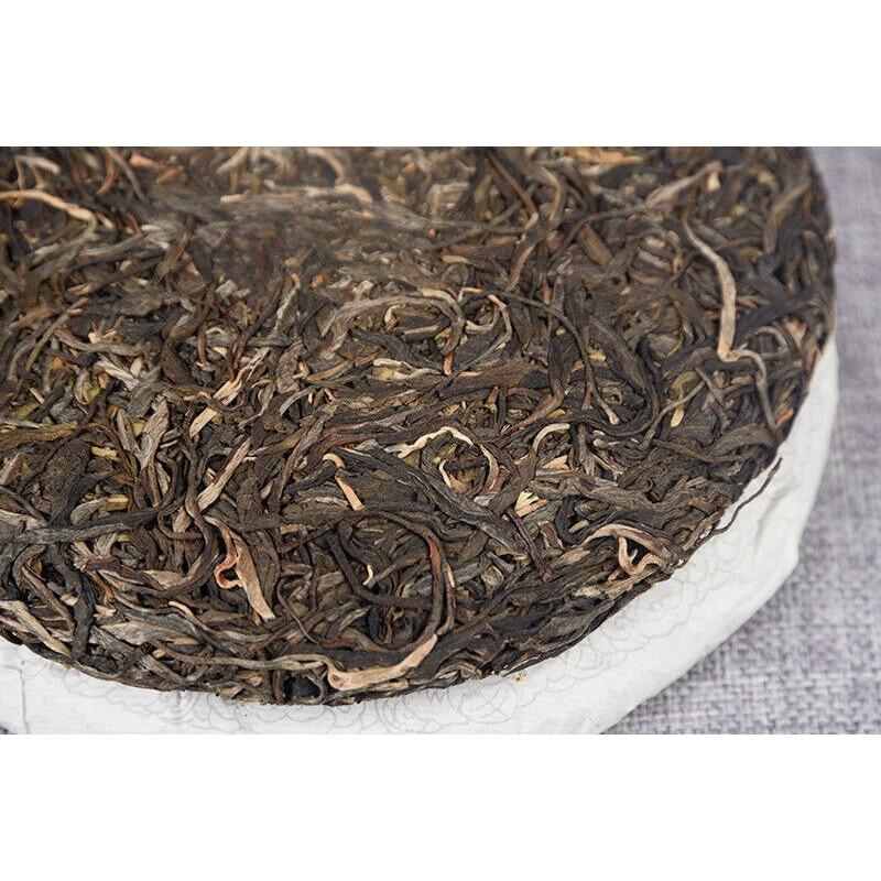 357g/cake Mint Pond Fresh Tea Cake Yiwu Mint Pond Spring Yunnan Fresh Cake Tea
