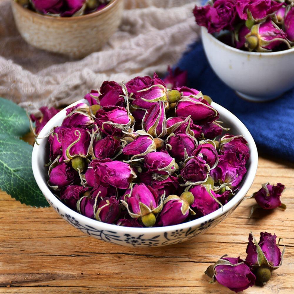 HelloYoungTea Organic Rose Tea 100g Canned Herbal Flower Tea