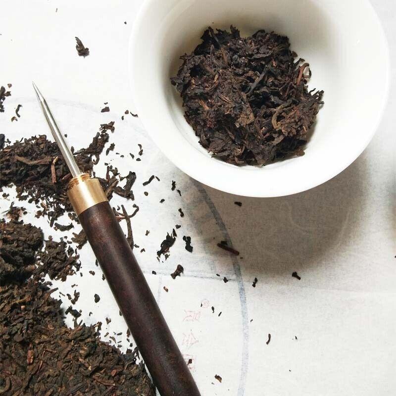 HelloYoungTea Wuzhou Liu Pao Tea Black Tea Aged Dark Tea Liubao Tea Cake Liu Bao HEI CHA 500g