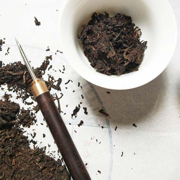 HelloYoungTea Wuzhou Liu Pao Tea Black Tea Aged Dark Tea Liubao Tea Cake Liu Bao HEI CHA 500g