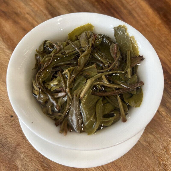 HelloYoungTea 357G Yunnan Qizi Cake Tea 2022 New Tea Spring Tea Naka Ancient Tree Tea Raw Tea