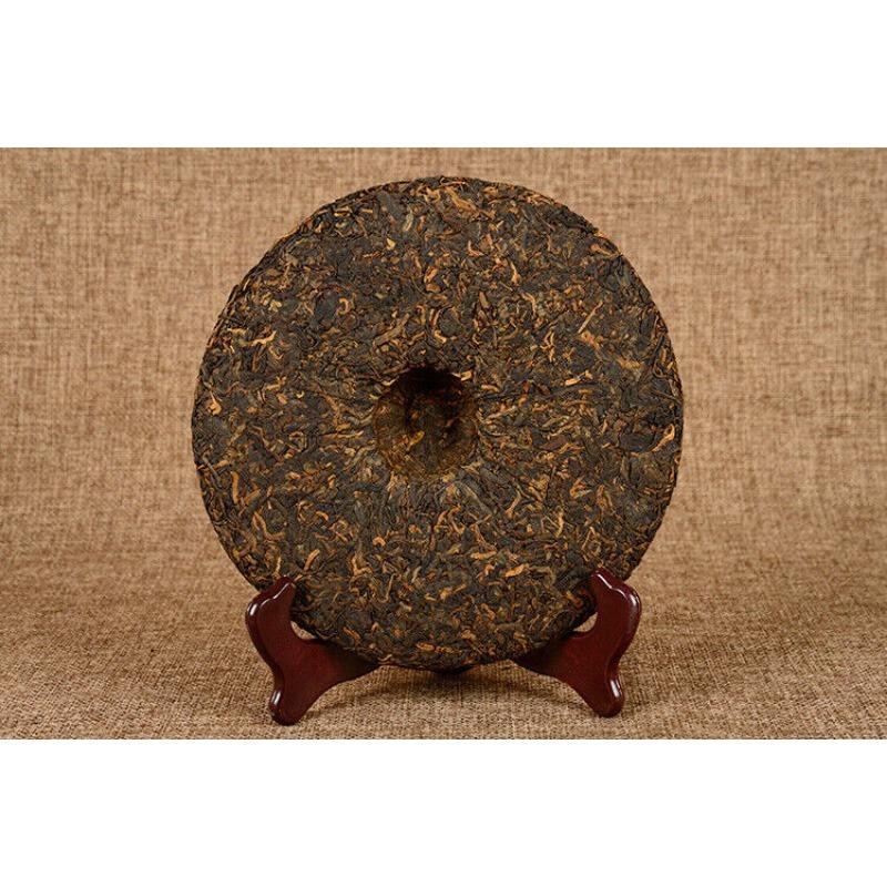 357g Yunnan Pu'er Ripe Tea Jingmai Mountain Seven Cakes Ripe Tea Pu'er Tea