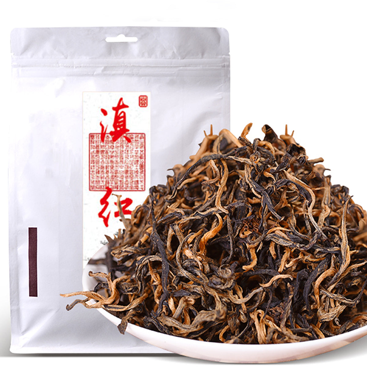 HelloYoung Hong Mao Feng Tea Yunnan Dianhong Gong Fu Red Tea Dian Hong Chinese Black Tea