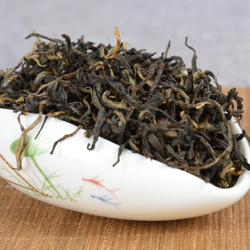 HelloYoungTea 500g Yunnan Fengqing Dian Hong Mao Feng Ancient Tree Dian Hong KungFu Black Tea