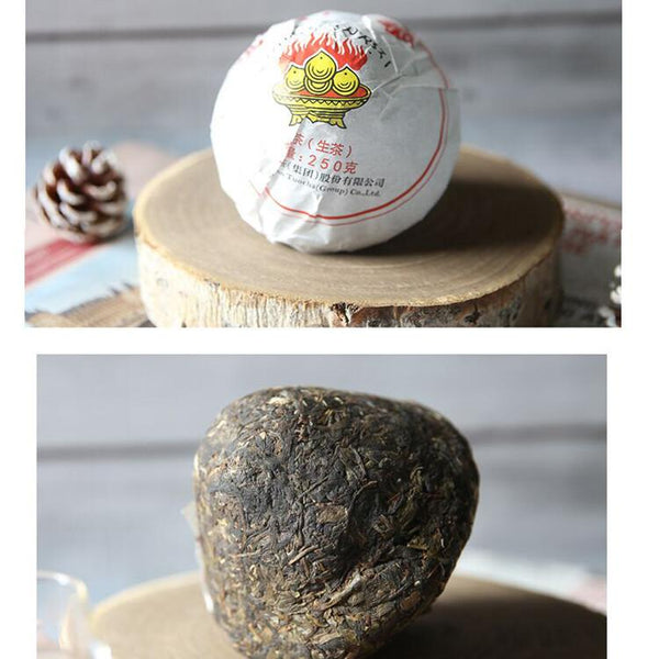 HelloYoungTea Yunnan Jin Cha 2019 Xiaguan Baoyan Toucha Raw Mushroom Tuo Pu-erh Puer Tea 250g