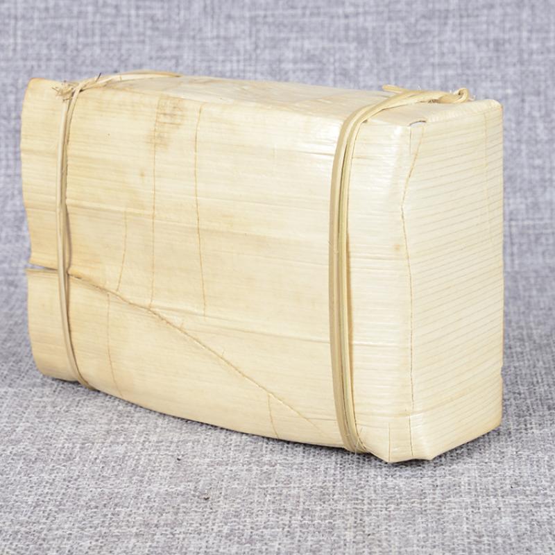 HelloYoungTea 250g Premium Ripe Brick Yunnan Pu'er Tea Bamboo Shoot Shell Packing Health Care