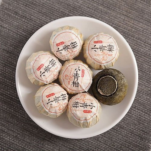 HelloYoung Guangdong Xinhui Mandarine Yunnan Pu'er Ripe Tea Mandarine Shu Pu-erh Tea Secondary image
