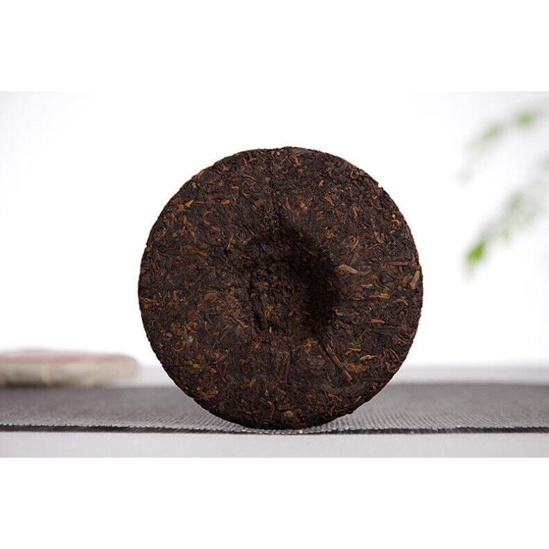 HelloYoungTea 100g Yunnan Puerh Tea Menghai Ripe Tea Run Cakes Big Tree Small Cakes Ripe Tea