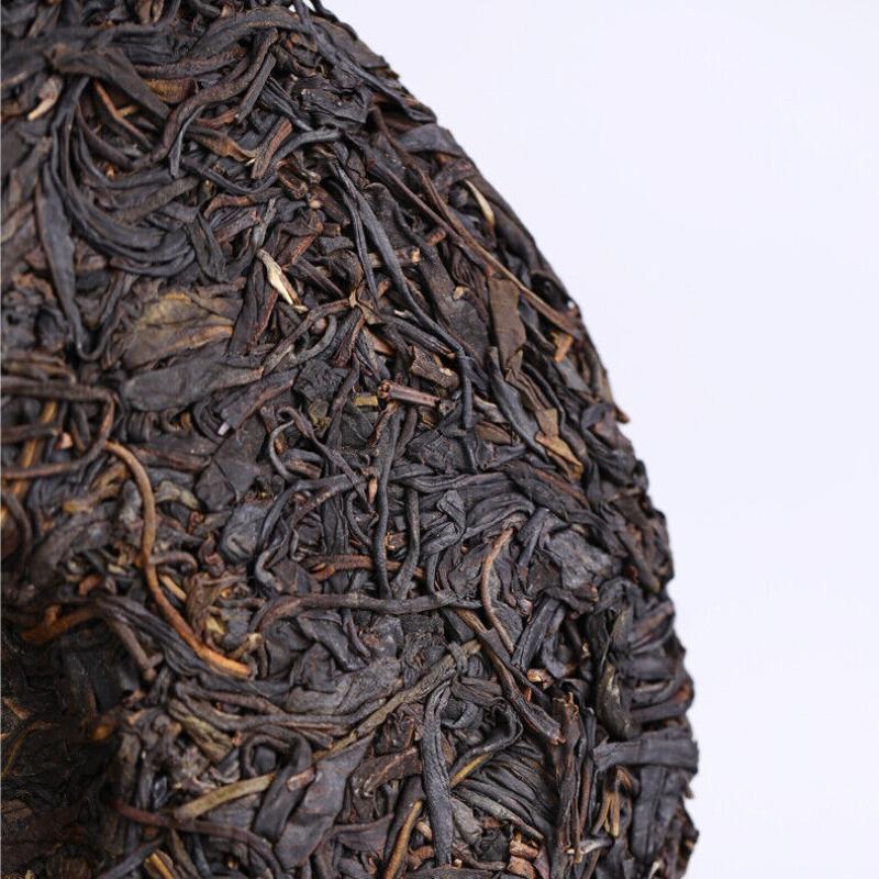 HelloYoungTea Yunnan Pu'er Tea Purple Bud 2020 Haiwan Comrade Puer Raw 357g Gelanghe Old Tree
