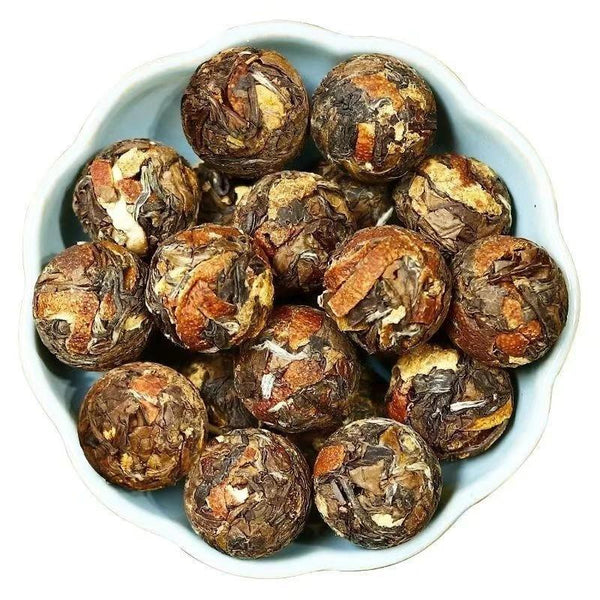 250g White Tea Stuffed Tangerine Orange Fuding Chenpi Bai Cha Aged Shou Mei new 250克 福鼎陈皮白茶（柑橘填装）陈年寿眉 新品