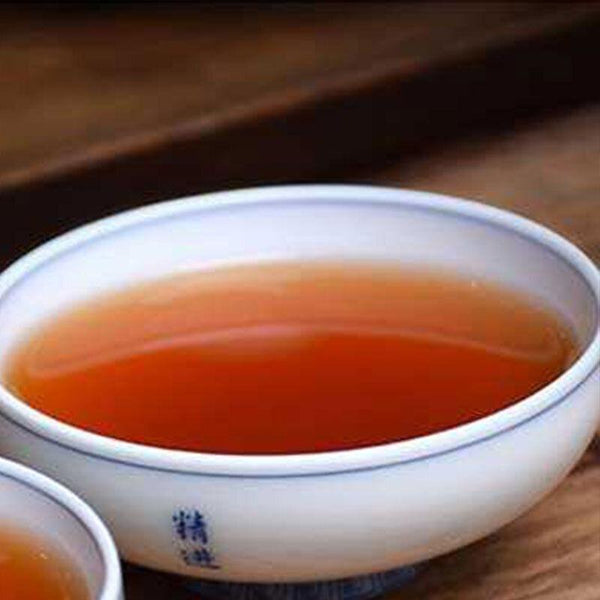 HelloYoungTea Yunnan Pu'er Ripe Tea Brick Jujube Scented Old Tea Brick 250g