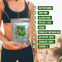 HelloYoung 100% Organic matcha green tea powder Matcha Japanese Green Tea Powder Vegan Gluten-Free