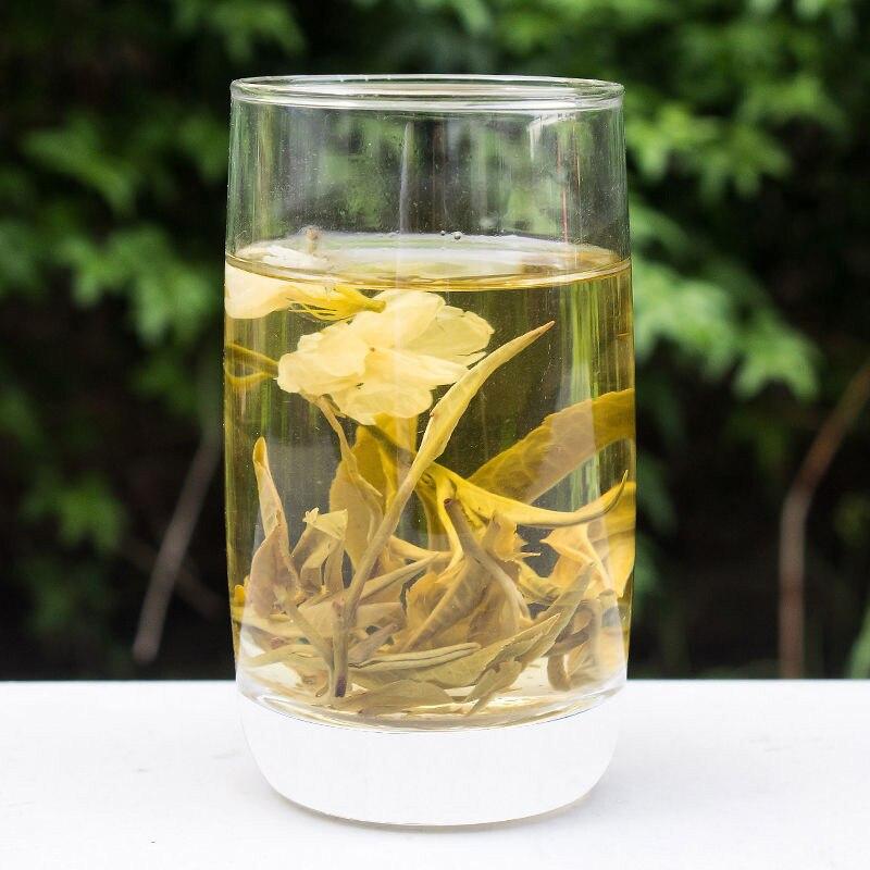 HelloYoungTea 2023 Puluochun Green Tea, Chinese Loose Leaf Green Tea with Floral White Jasmine, 250g