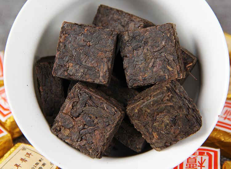 Yunnan 'Jia' Word Mini Tea Brick Shu Pu Er Pu-erh Ripe Tea Aged Puerh Brick 250g 云南“甲”字迷你茶砖 熟普洱 陈年普洱砖茶 250克