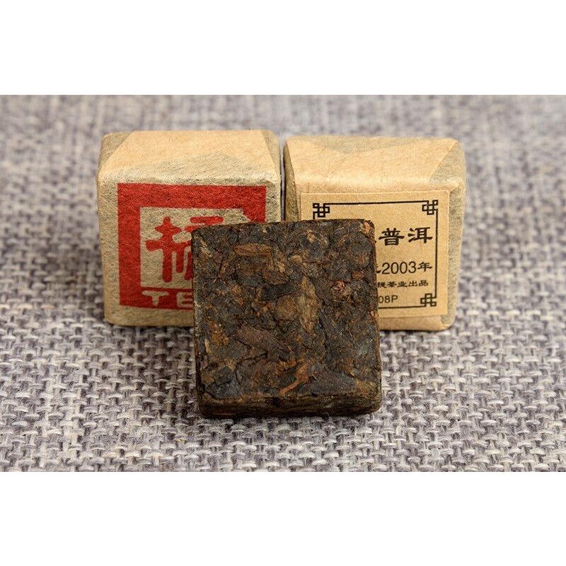 HelloYoungTea 500g Yunnan Pu'er Tea Leaves Mini Tuocha Original Small Square Brick Tea
