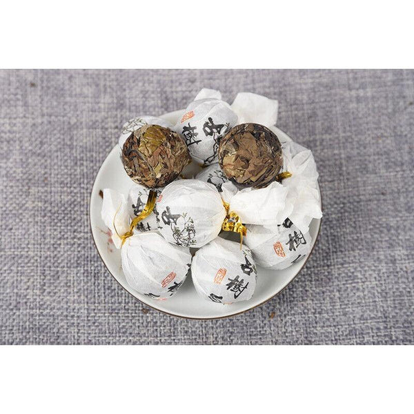 HelloYoungTea 500g Yunnan Ancient White Tea Longzhu Tuo Tea Sweet Than Iceland Boiled Steeped
