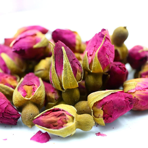 2023 FullChea Dried Rose Buds 114g Premium Food-grade Rosebuds Dried Flowers Tea