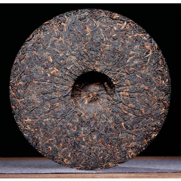 HelloYoungTea Bulang Mountain Ripe Pu-erh Tea Ancient Tree Premium Yunxiang Cake 357g