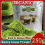 HelloYoung Organic Barley Grass Powder 250g, Green Superfood for Smoothie, Shakes and Salads lose weight barley powder pure organic body detoxification