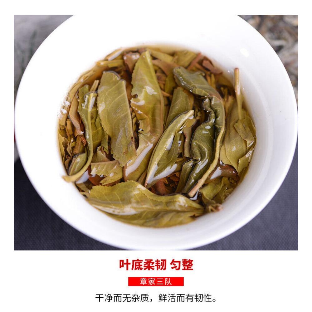 Bulang Famous Mountain Aged Tree 500g Haiwan Zhang Jia San Dui Puer Tea