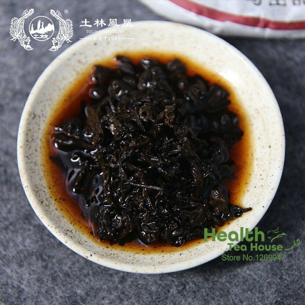 TuLin 2012 "Long Feng Cheng Xiang" Five-Year Old Material Ripe Pu Erh Tea 357g