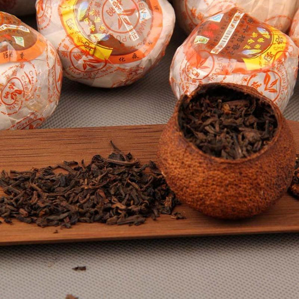 Pu-erh Tea Ripe Tea Citrus Pu-erh Tea Aged Orange Pu Tea Orange Pu Date Aroma