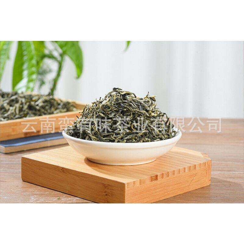 500g Yunnan green tea Yunnan green tea Mao Jian Mao Feng Hundred tea leaves