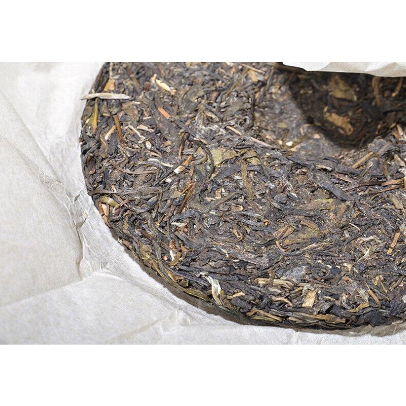 357g Yunnan Pu'er Tea Raw Tea Xishuangbanna Menghai Seven Sons Tea Cake