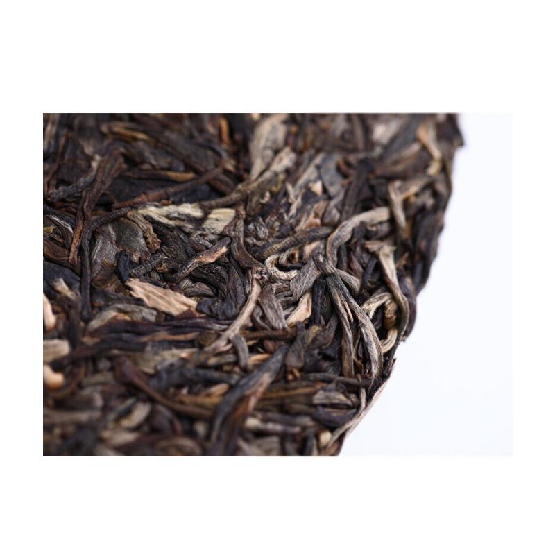 HelloYoungTea Liang Zai Pin * Yunnan Pu'er Haiwan Old Comrade Old Tree Puerh Tea 400g