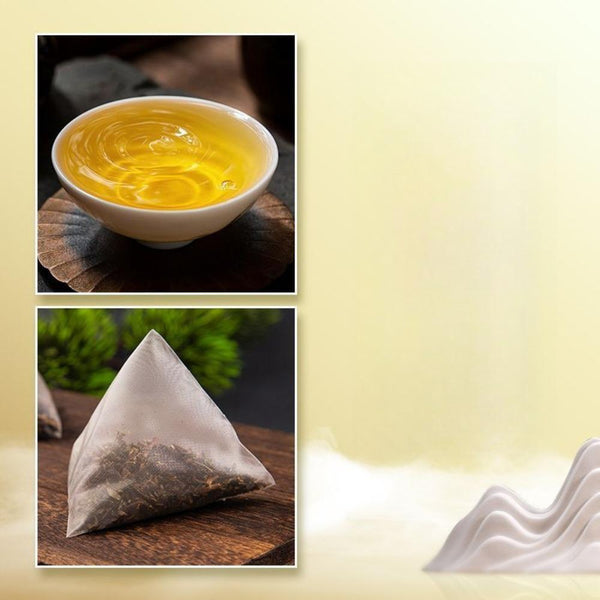 HelloYoungTea Dong Ding Oolong 210g Tea Bags Triangle Fruit Lemon Tea Milk Tea