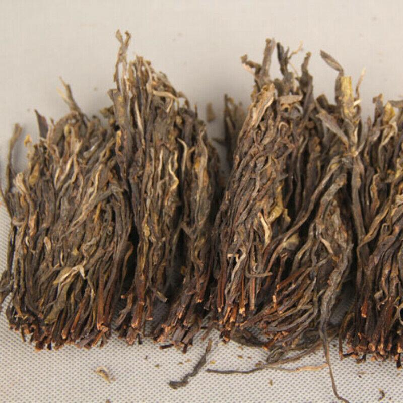 HelloYoungTea Yunnan Puerh Raw Tea Bazi Bulk Pu-Erh Tea High Quality Big Leaf Fermented Tea