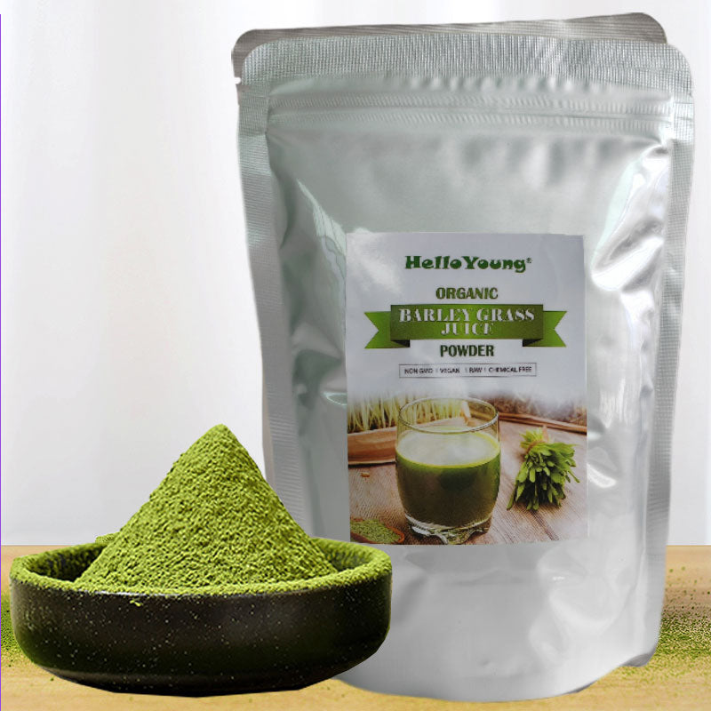 HelloYoung Original Barley Grass Powder 100% Natural Organic Healthy Weight Loss Beverage Main image