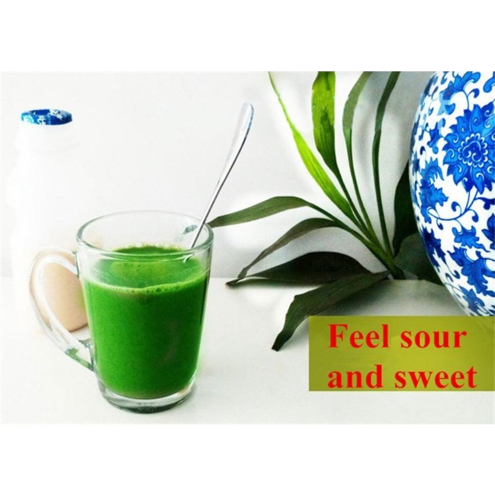 HelloYoungTea Organic Wheat Grass Powder 100g, Pure Natural Healthy Drink